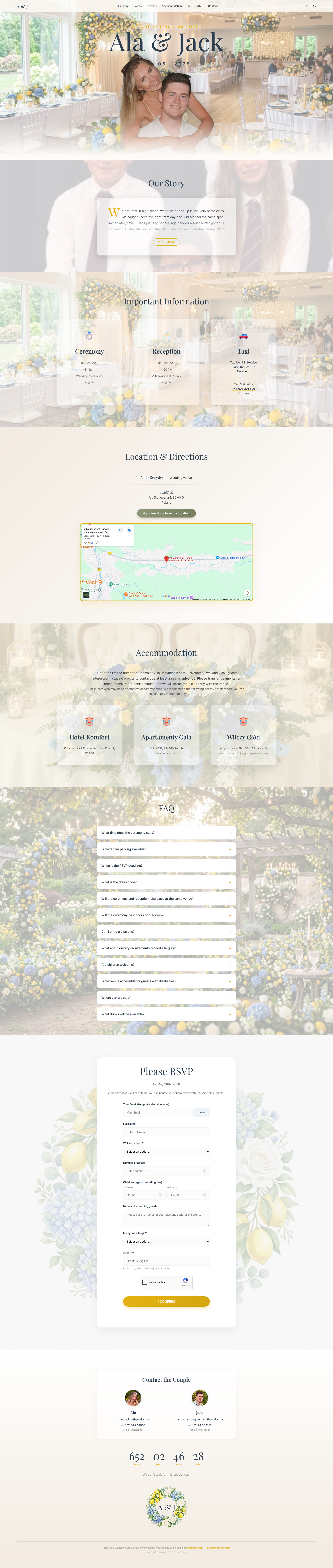 Full website screenshot